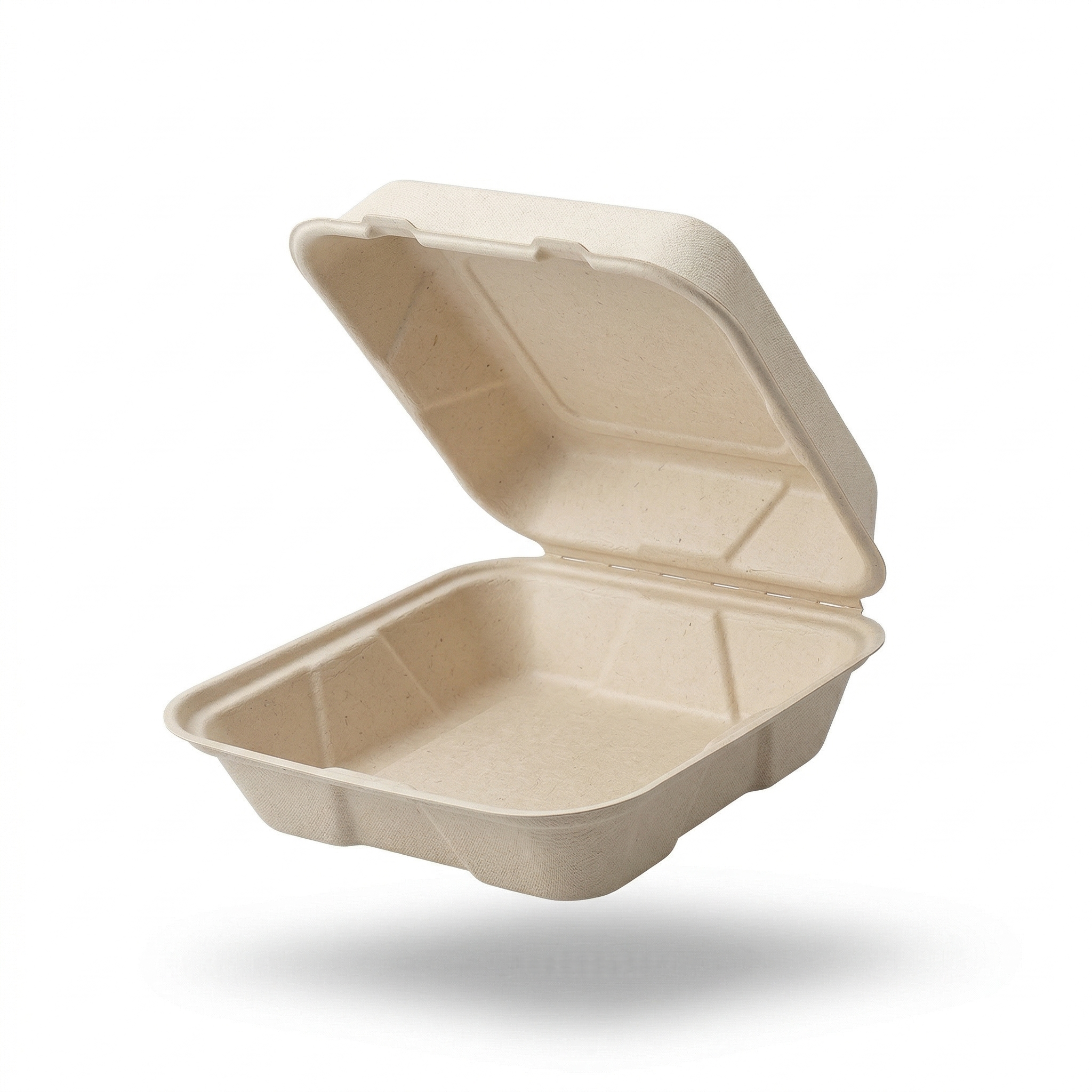 8x8 inch Clamshell Container
